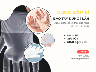 Bán sỉ bao tay nilon tại TPHCM