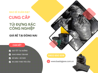 Bán sỉ túi đựng rác công nghiệp Đồng Nai