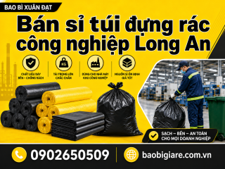 Bán sỉ túi đựng rác công nghiệp Long An