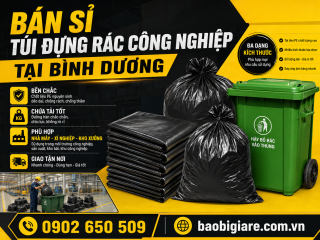 Bán sỉ túi đựng rác công nghiệp tại Bình Dương