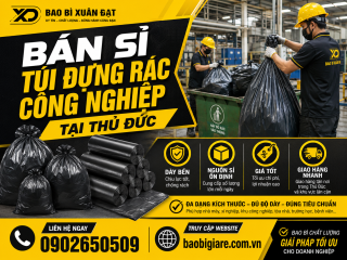 Bán sỉ túi đựng rác công nghiệp Thủ Đức