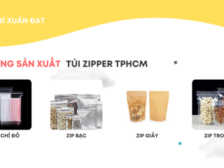Xưởng sản xuất túi zipper TPHCM
