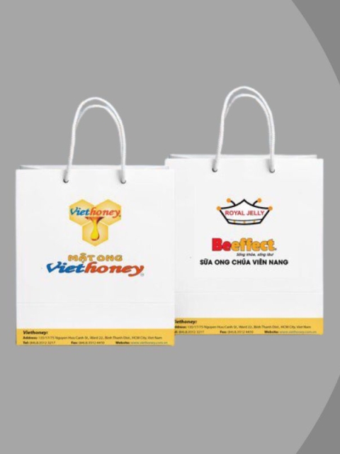 In Túi Giấy Của Hàng Mật Ong