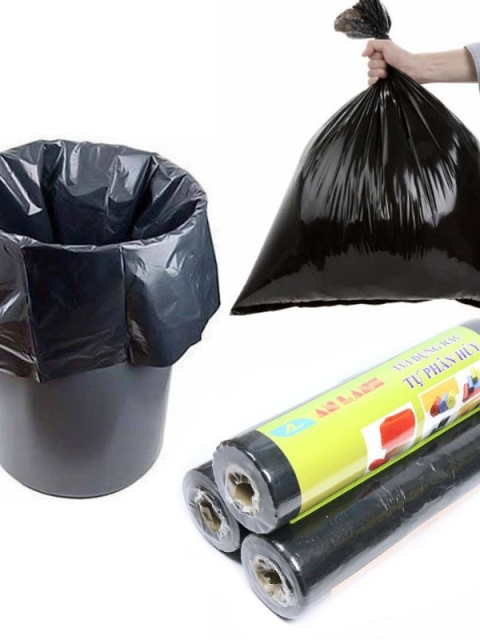 Túi đựng rác màu đen