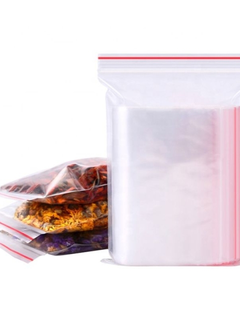 Túi zip chỉ đỏ